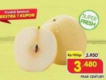 Promo Harga Pear Century per 100 gr - Superindo