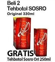 Promo Harga Sosro Teh Botol Original 330 ml - Alfamart