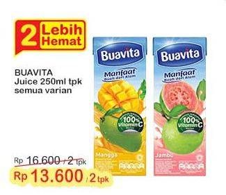 Promo Harga Buavita Fresh Juice All Variants 250 ml - Indomaret