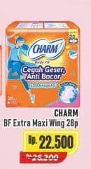 Promo Harga Charm Body Fit Extra Maxi Wing 28 pcs - Alfamart