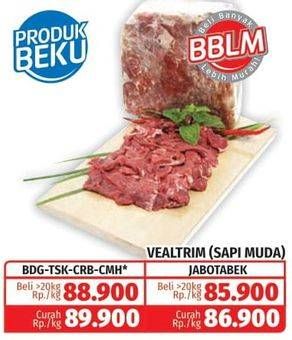 Promo Harga Sapi Veal Trim Sapi Muda  - Lotte Grosir