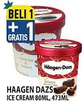 Promo Harga Haagen Dazs Ice Cream 100 ml - Hypermart