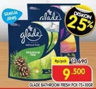 Promo Harga Glade Bathroom All Variants 85 gr - Superindo
