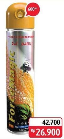 Promo Harga FORCE MAGIC Insektisida Spray 600 ml - Alfamidi