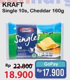 Promo Harga Kraft Singles Cheese 167 gr - Alfamart