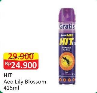 Promo Harga HIT Aerosol Lilly Blossom 450 ml - Alfamart
