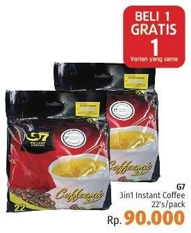 Promo Harga G7 Kopi Vietnam per 22 sachet - LotteMart