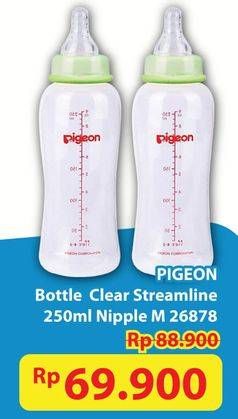 Promo Harga Pigeon Botol Bayi Streamline 250 ml - Hypermart