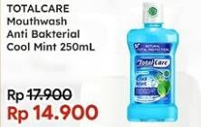 Promo Harga Total Care Mouthwash Cool Mint 250 ml - Indomaret