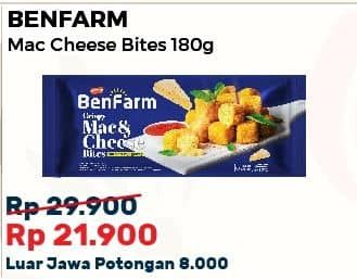 Promo Harga Benfarm Crispy Mac and Cheese Bites 180 gr - Alfamart