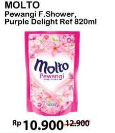 Promo Harga MOLTO Pewangi Pink, Purple Delight 820 ml - Alfamart
