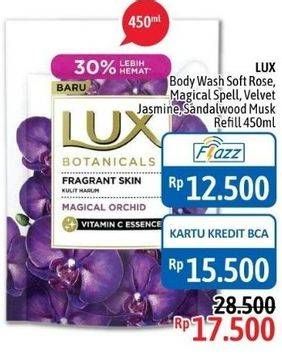 Promo Harga LUX Body Wash Soft Rose, Magical Spell, Velvet Jasmine, Sandal Wood Musk 450 ml - Alfamidi