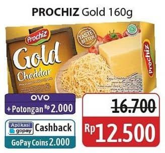Promo Harga Prochiz Gold Cheddar 160 gr - Alfamidi