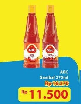 Promo Harga ABC Sambal All Variants 275 ml - Hypermart