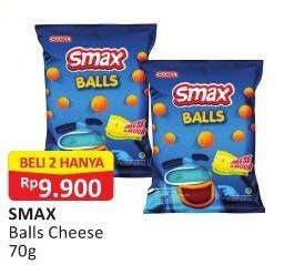 Promo Harga SMAX Balls per 2 pouch 70 gr - Alfamart