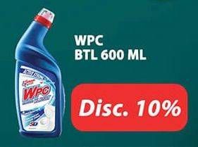Promo Harga WPC Pembersih Kloset 600 ml - Hypermart