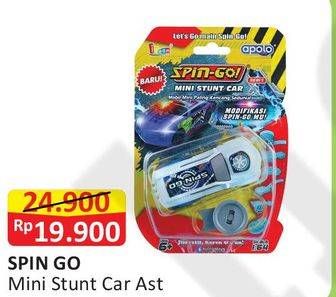 Promo Harga APOLO Spin-go Mini Stunt Car  - Alfamart