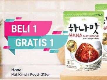 Promo Harga HANA Mat Kimchi 215 gr - TIP TOP