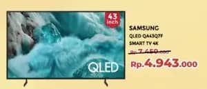 Promo Harga Samsung QA43Q7F  - Yogya
