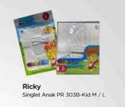 Promo Harga Ricky Singlet Anak PR-303B  - TIP TOP