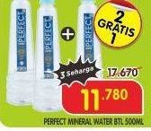 Promo Harga Perfect Alkaline Water 500 ml - Superindo
