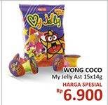 Promo Harga WONG COCO My Jelly per 15 pcs 14 gr - Alfamidi