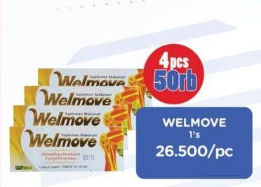 Promo Harga WELMOVE Vitamin Tulang Sendi 5 pcs - Watsons