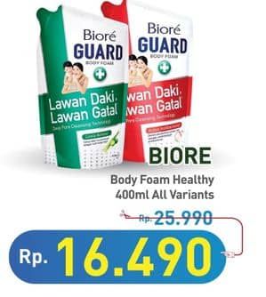 Promo Harga Biore Guard Body Foam All Variants 400 ml - Hypermart