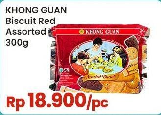 Promo Harga Khong Guan Assorted Biscuits 300 gr - Indomaret