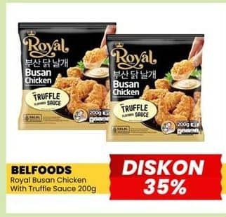 Promo Harga Belfoods Royal Ayam Goreng Ala Korea Busan Chicken 200 gr - Yogya