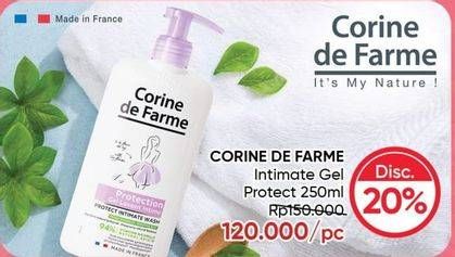 Promo Harga CORINE DE FARME Intimate Gel 250 ml - Guardian