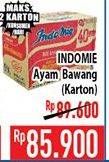 Promo Harga INDOMIE Mi Kuah Ayam Bawang per 40 pcs 69 gr - Hypermart