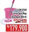 Promo Harga Lion Star Livina Spin Mop BM-45  - Hypermart