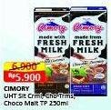 Promo Harga Cimory Susu UHT Salted Caramel, Chocolate Tiramisu, Choco Malt 250 ml - Alfamart