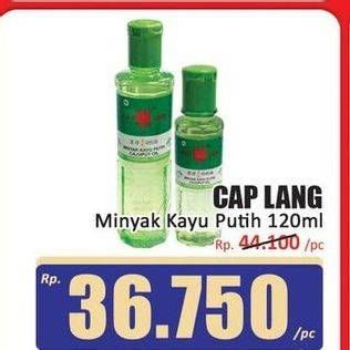 Promo Harga Cap Lang Minyak Kayu Putih 120 ml - Hari Hari