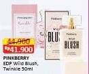 Promo Harga Pinkberry Eau De Parfum Wild Berry, Twinkle 50 ml - Alfamart