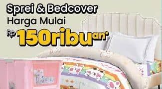 Promo Harga Aneka Sprei & Bed Cover  - COURTS