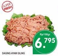 Promo Harga Daging Giling Ayam per 100 gr - Superindo