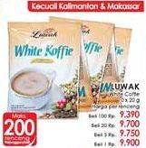 Promo Harga Luwak White Koffie 5 pcs - LotteMart