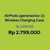 Promo Harga APPLE AirPods Generasi Ke-2  - iBox