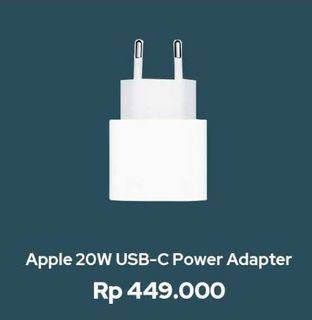 Promo Harga APPLE USB-C Power Adapter 20W  - iBox