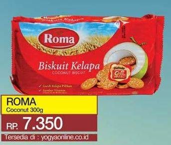 Promo Harga ROMA Biskuit Kelapa 300 gr - Yogya