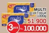 Promo Harga Multi Facial Tissue 1000 gr - LotteMart