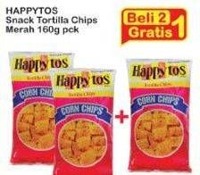 Promo Harga HAPPY TOS Tortilla Chips 160 gr - Indomaret