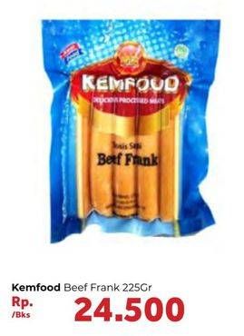 Promo Harga KEMFOOD Beef Frank 225 gr - Carrefour