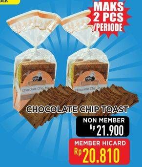Promo Harga Bakemart Chocolate Chip Toast  - Hypermart