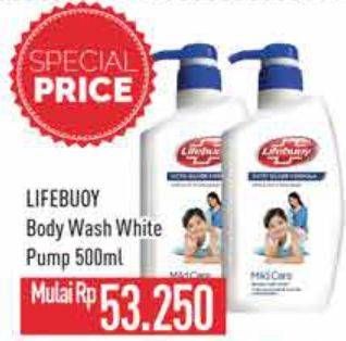 Promo Harga Lifebuoy Body Wash Mild Care 500 ml - Hypermart