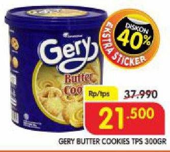 Promo Harga GERY Butter Cookies 300 gr - Superindo