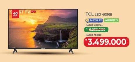 Promo Harga TCL 40S65A LED TV  - Yogya