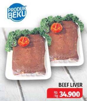 Promo Harga Beef Liver (Hati Sapi)  - Lotte Grosir